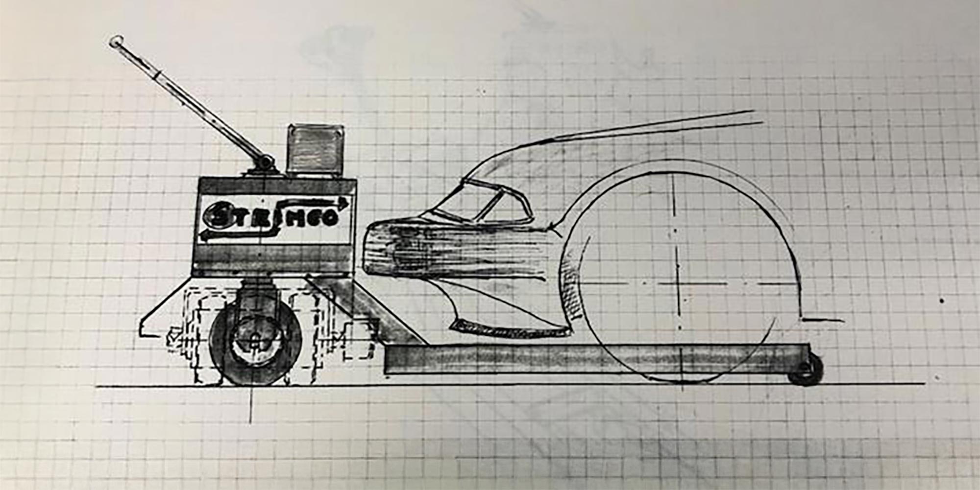 Stringo first sketch of Car Mover